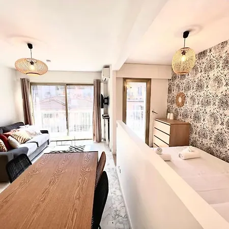 Apartment Riviera- Center - 4' Promenade Des Anglais Ac - Balcon Berlioz 2 Nice
